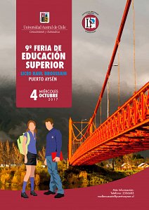 9a Feria de educación superior Liceo Raúl Broussain Campino de Puerto Aysén
