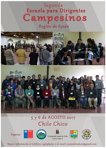 2da. Escuela de Dirigentes Campesinos; actividad organizada por el Programa Fortalecimiento Gremial Rural Aysén.