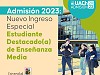 Admisión 2023: Nueva modalidad de ingreso especial para “Estudiante Destacado(a) de Enseñanza Media”