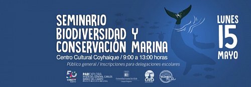 Seminario Biodiversidad y Conservación Marina del PAR Explora  Aysén Campus Patagonia UACh